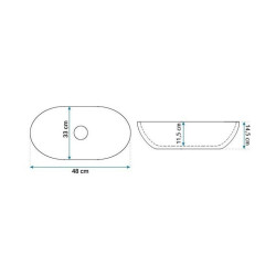 Stylowa Umywalka Kamienna Linda - Elegancja na Twojej Lada