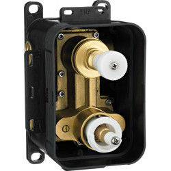 Termostatyczny Box Podtynkowy z Przełącznikiem Natrysku - Chromowany Elegancki Design