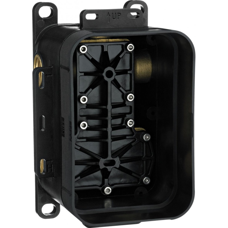 Elegancki BOX podtynkowy z przełącznikiem natrysku – model BXY_X44M dla Twojej łazienki