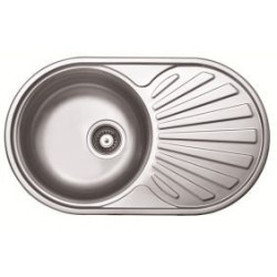 Elegancki zlewozmywak stalowy Inox SGN 381T - trwałość i styl do każdej kuchni!