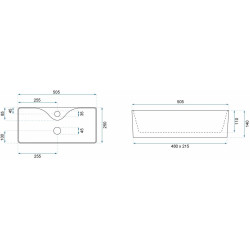 Stylowa Umywalka Mery Nablatowa - Elegancja Twojej Łazienki