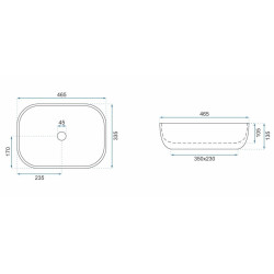 Stylowa Umywalka Livia Beige Matt - Elegancja na Twoim blacie!