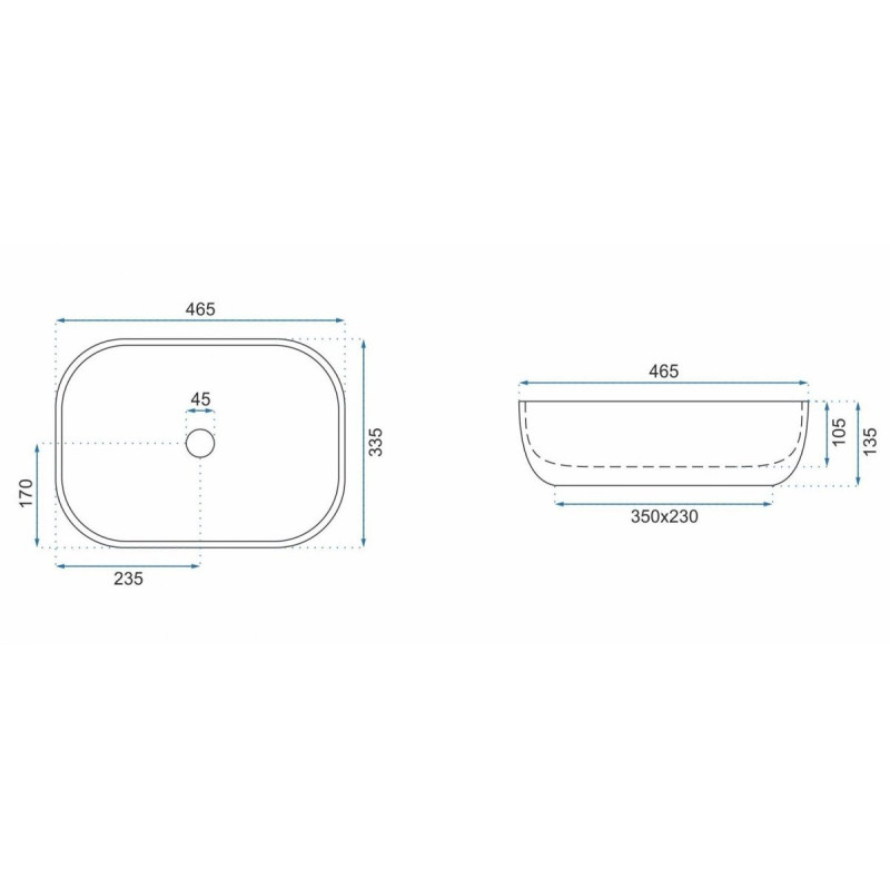 Stylowa Umywalka Livia Beige Matt - Elegancja na Twoim blacie!