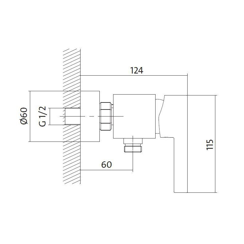 Bateria Prysznicowa LUVIO Nowoczesny Design Elegancja w Twojej Łazience