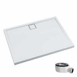 Przestronny Brodzik Omega Stabilsound 90x100 cm - Komfort i Styl w Łazience