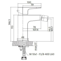 Nowoczesna Bateria Bidetowa VIGO - Stylowy Wybór dla Twojej Łazienki