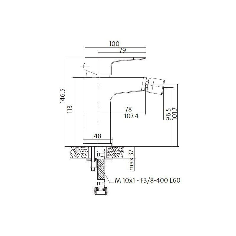 Nowoczesna Bateria Bidetowa VIGO - Stylowy Wybór dla Twojej Łazienki