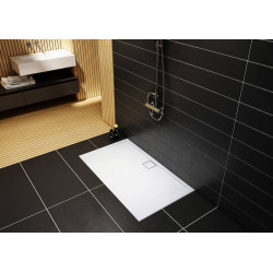 Przestronny Brodzik Omega Stabilsound 90x100 cm - Komfort i Styl w Łazience