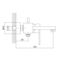 Elegancka bateria wannowa ELIO – Styl i funkcjonalność w Twojej łazience!