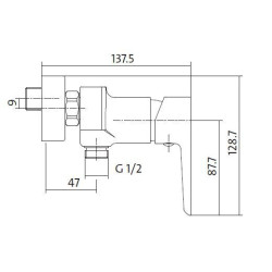 Czarna Bateria Natryskowa MILLE - Elegancja i Styl w Twojej Łazience!