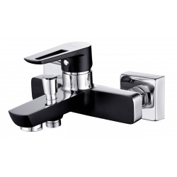 Elegancka Bateria Wannowa MILLE BLACK - Styl i Funkcjonalność w Twojej Łazience!