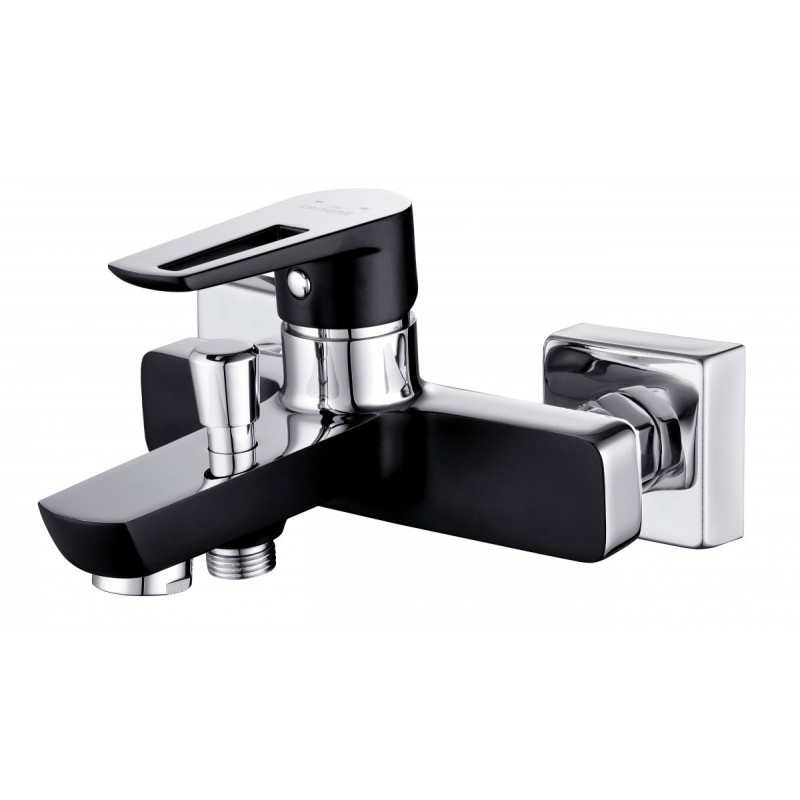 Elegancka Bateria Wannowa MILLE BLACK - Styl i Funkcjonalność w Twojej Łazience!