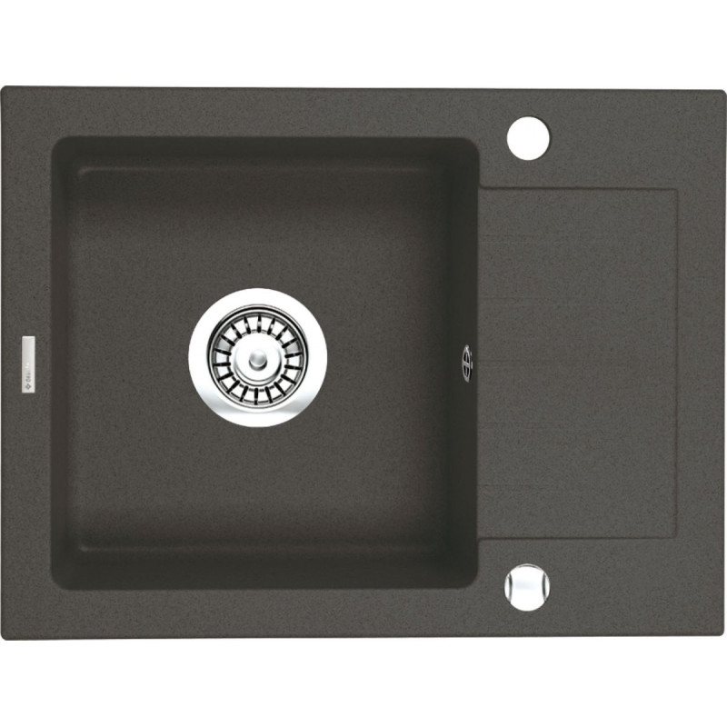 Zlewozmywak Zorba Antracyt 58x44 - Stylowy Design i Funkcjonalność w Jednym!