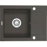 Zlewozmywak Zorba Antracyt 58x44 - Stylowy Design i Funkcjonalność w Jednym!