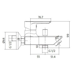 VERO Elegancka Bateria Wannowa - Luksus w Twojej Łazience!
