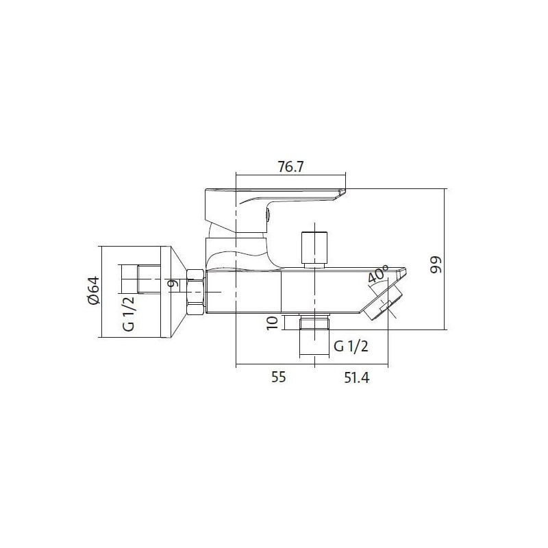VERO Elegancka Bateria Wannowa - Luksus w Twojej Łazience!