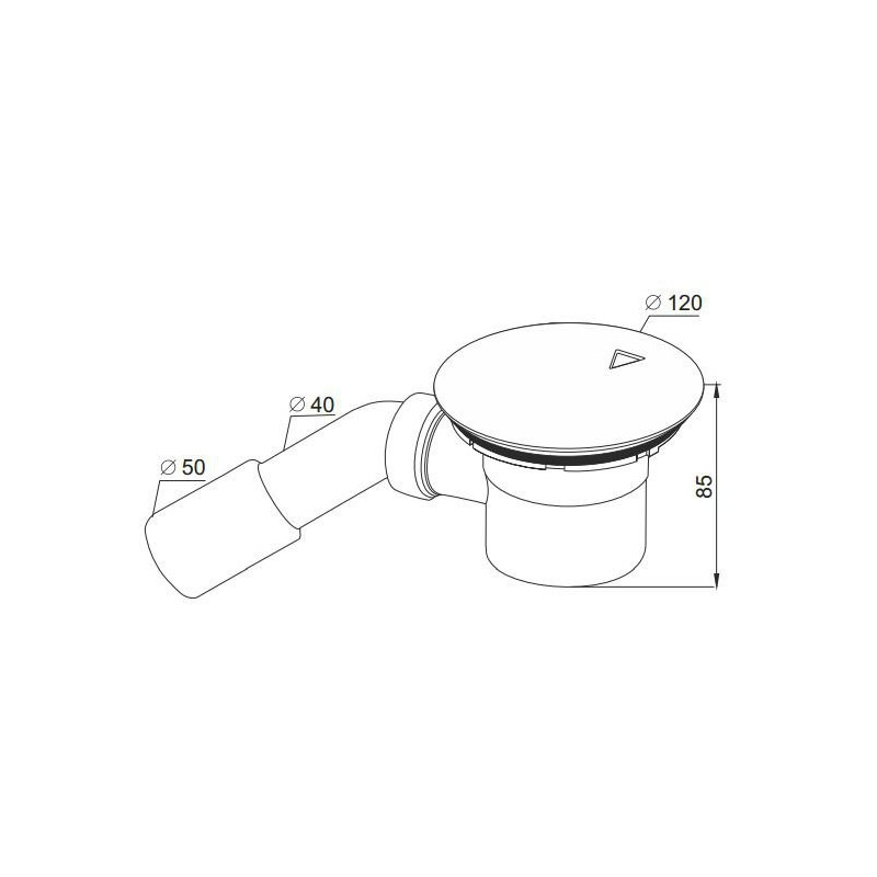 Odpływ brodzikowy Slim Design FI 90 - Komfortowa elegancja do Twojej łazienki
