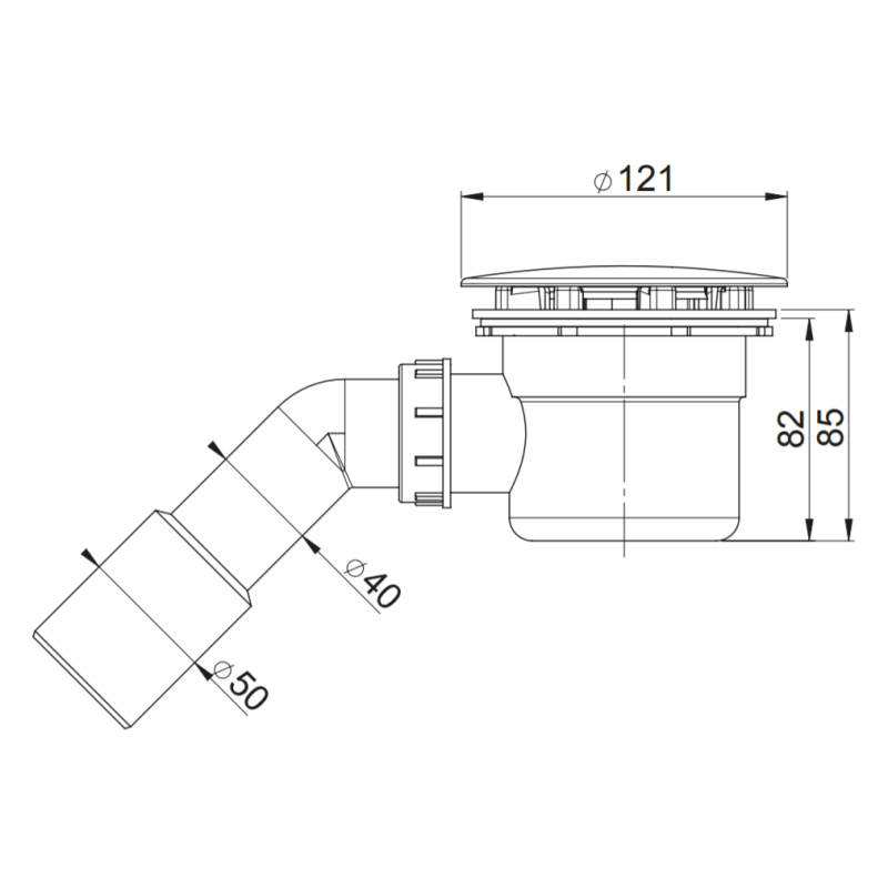 Odpływ brodzikowy Slim Design FI 90 - Komfortowa elegancja do Twojej łazienki