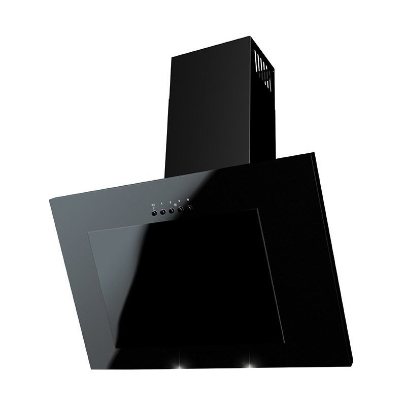 Nowoczesny okap kominowy CUBA 60cm z filtrem - Styl i funkcjonalność w kuchni!