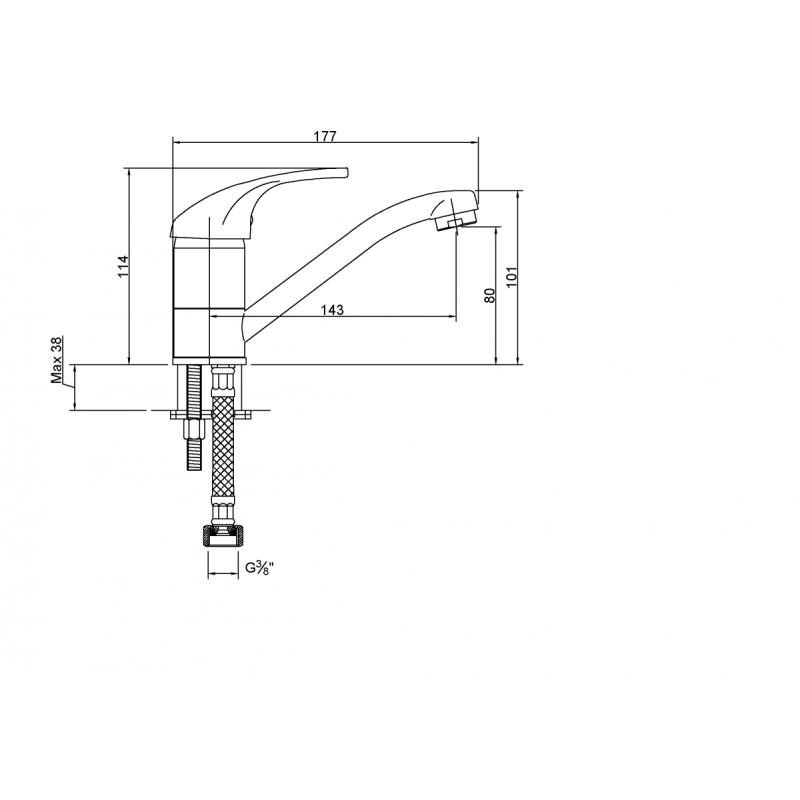 Mitris Chromowa Bateria Umywalkowa z Ruchomą Wylewką - Elegancja i Funkcjonalność