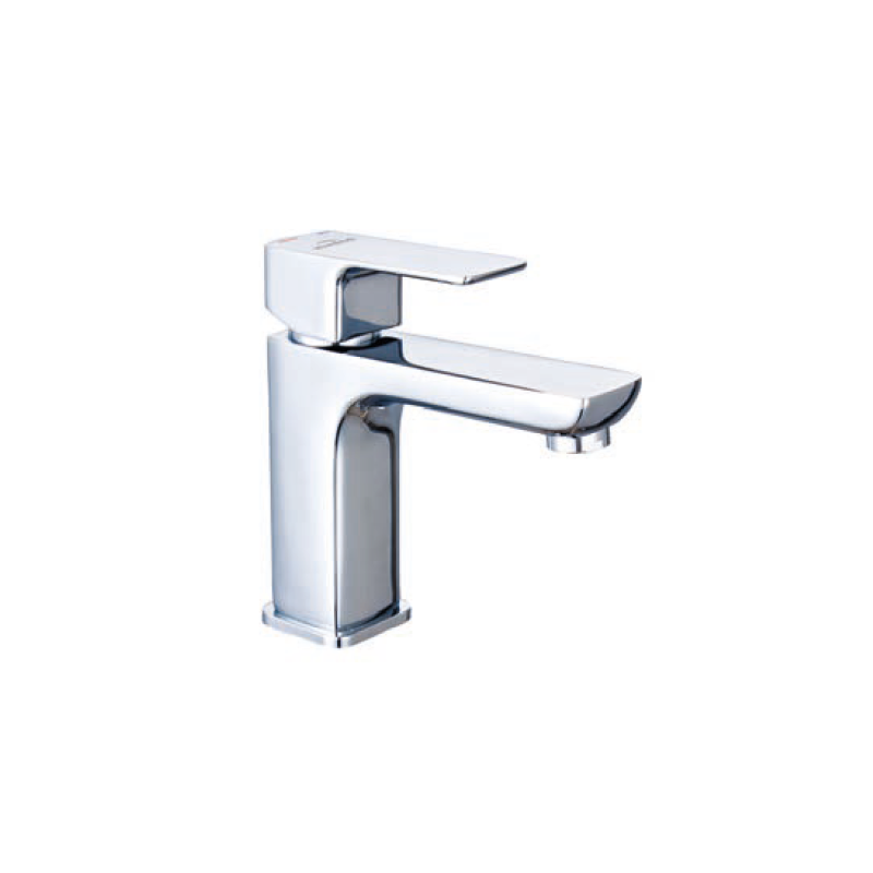 Elegancka bateria umywalkowa Nyks BU-28-001 - styl i trwałość dla Twojej łazienki!