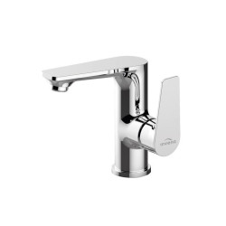 Elegancka bateria umywalkowa Dokos chrom – nowoczesny design BU-19-0B1