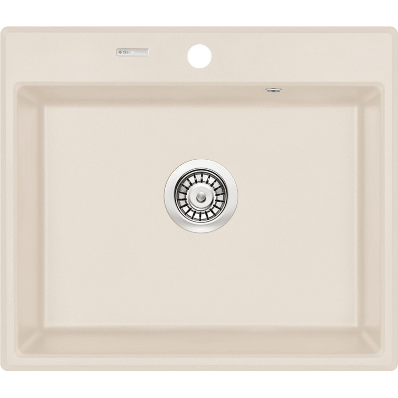 Zlewozmywak Granitowy Andante 1-komorowy Beżowy, Elegancja i Funkcjonalność w Twojej Kuchni