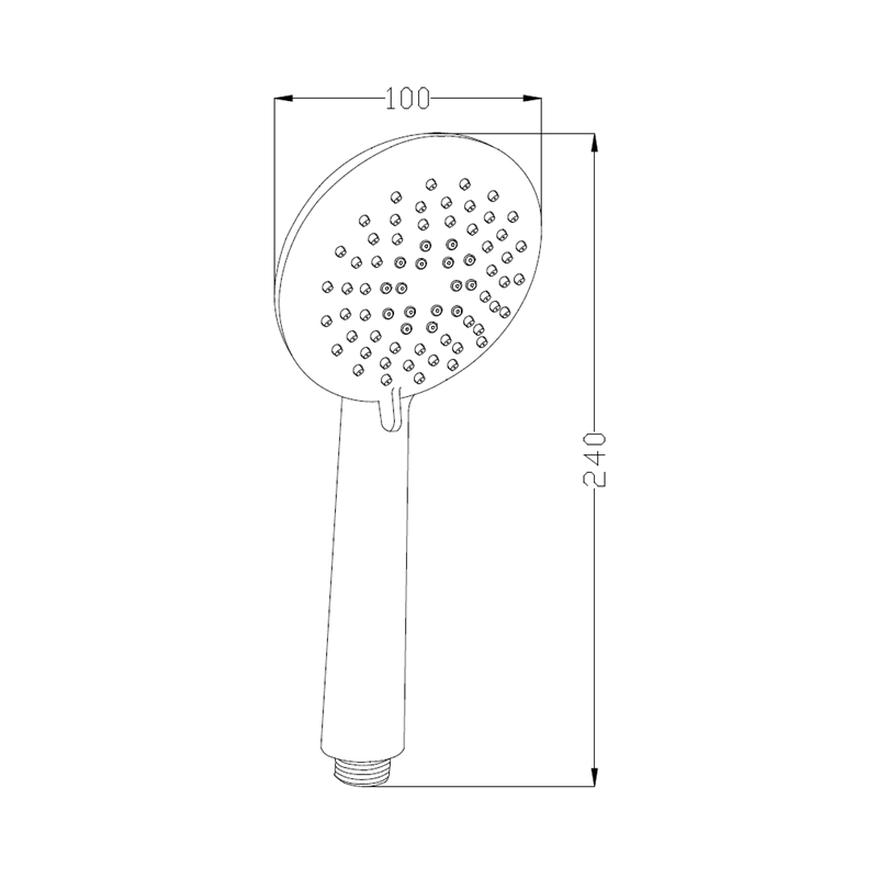 Słuchawka prysznicowa Simi AS-17-002 - Nowoczesność i styl w Twojej łazience!