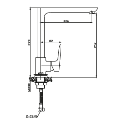 Nowoczesna Bateria Dokos w Białym i Chromowym Wykończeniu - Model BZ-19-L02