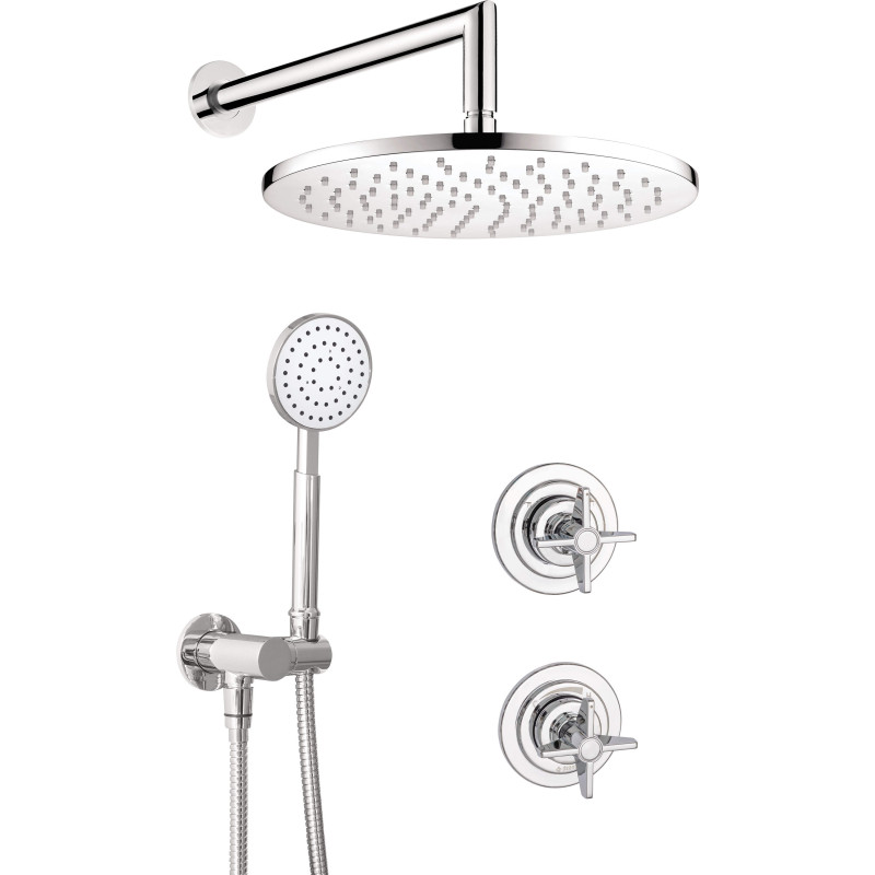 Zestaw Prysznicowy Premier: Podtynkowy Komfort z Anty-Calc i ChroMetal™