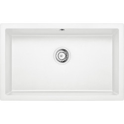 Granitowy Zlewozmywak Podblatowy Corda 80x50 Alabaster – Elegancja i Funkcjonalność