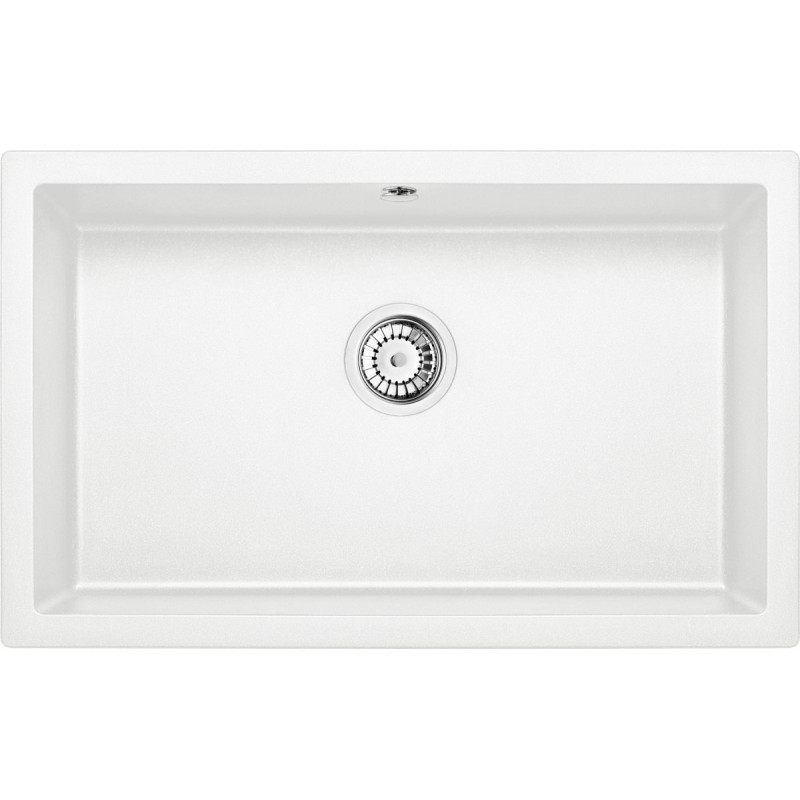 Granitowy Zlewozmywak Podblatowy Corda 80x50 Alabaster – Elegancja i Funkcjonalność