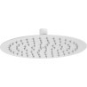 Stylowa Głowica Prysznicowa Biało-Stalowa 250mm - Zrelaksuj się deszczowym strumieniem!
