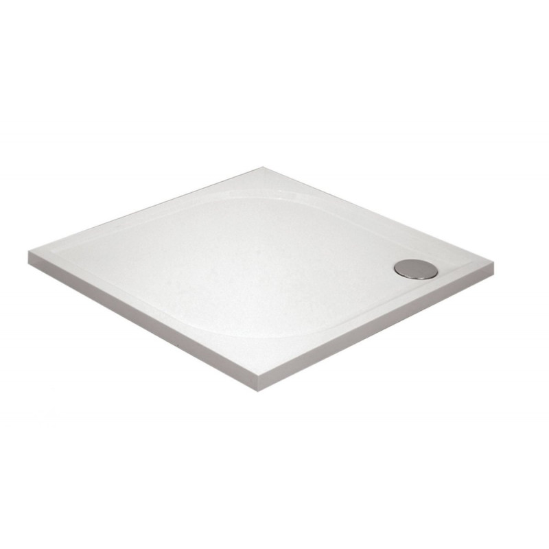 Elegancki brodzik kwadratowy CUBIC 90x90 - Komfort i styl w Twojej łazience