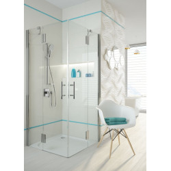 Elegancki brodzik kwadratowy CUBIC 90x90 - Komfort i styl w Twojej łazience