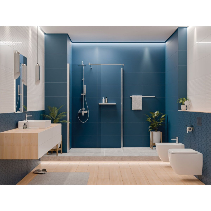 Nowoczesna Deszczownia Corio Chrom z Baterią Mieszaczową - Styl i Komfort w Twojej Łazience!