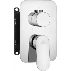 Deante Alpinia bateria umywalkowa chrom