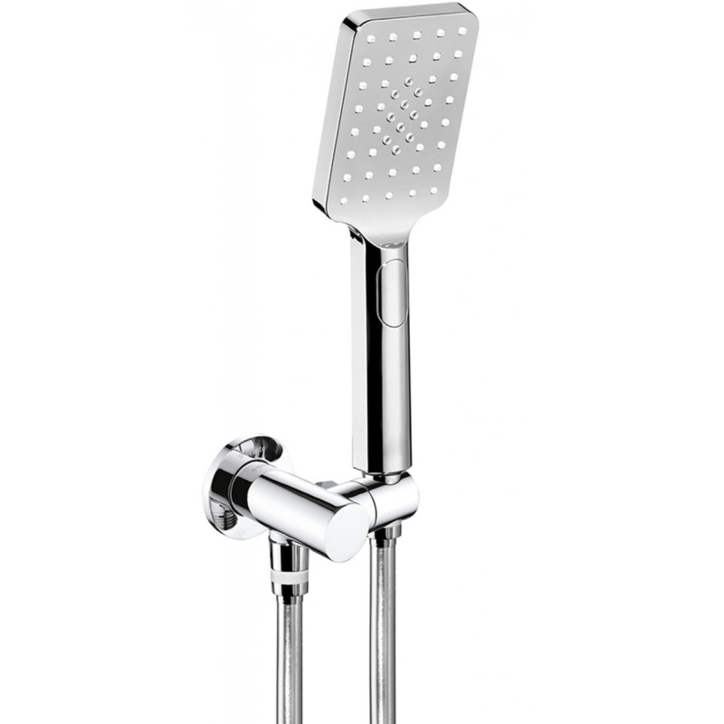 Zestaw Natryskowy Alpinia z Baterią i Deszczownicą Chrom – Luksusowa Kompozycja dla Twojej Łazienki