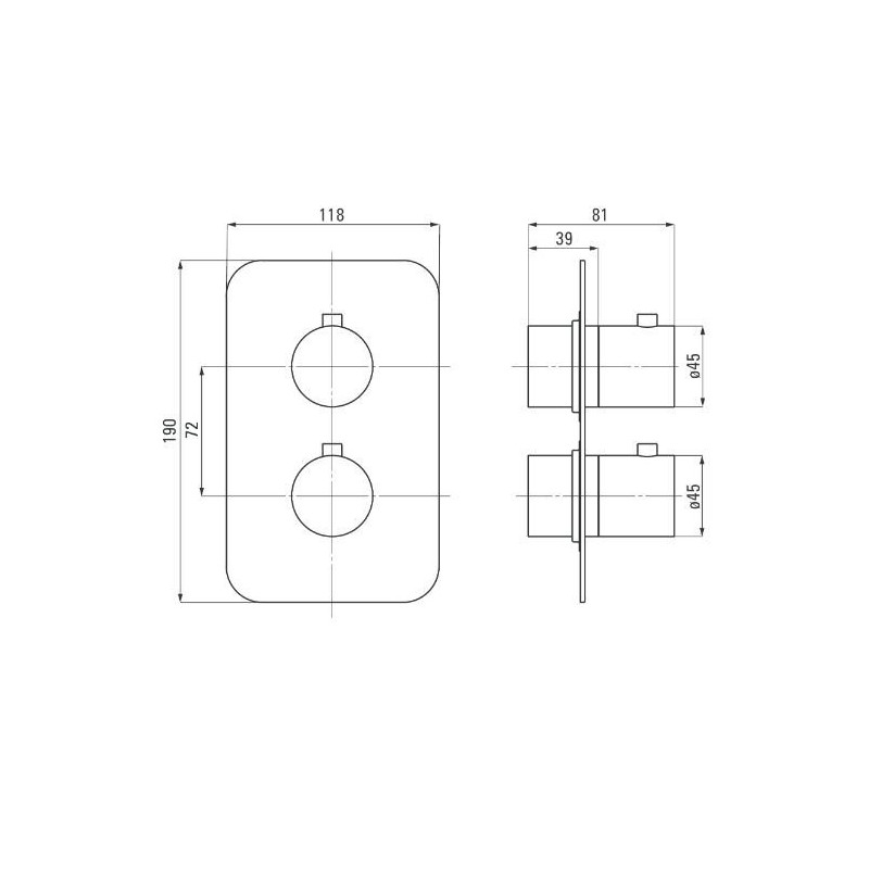 Elegancka Bateria Termostatyczna do BOXA – Chromowany Komfort i Styl