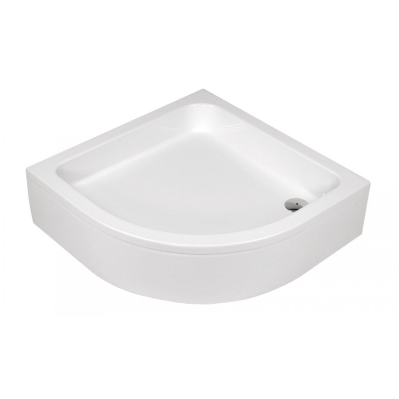 Nowoczesny brodzik półokrągły STANDARD PLUS II 90x90 - styl i komfort w Twojej łazience!