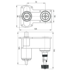 Solidny Korpus BOXA podtynkowy z mosiądzu BXY_M44M - Wybór na lata!