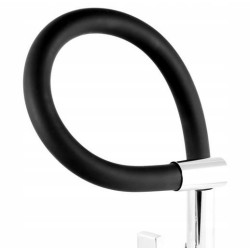 Laveo Megalo zlewozmywak granitowy czarne 500x780 1-komorowy