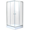 Elegancka Kabina Prysznicowa Invena Parla 90 Transparent - Styl i Funkcjonalność