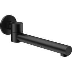 Składana Wylewka Wannowa Nero z Aeratorem Honeycomb - Mosiądz 230mm