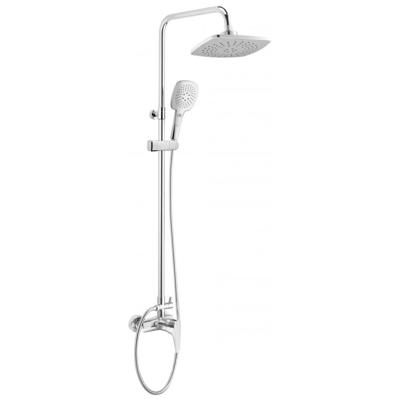 Peonia Premium: Elegancka Deszczownia z Baterią Mieszaczową dla Twojej Łazienki