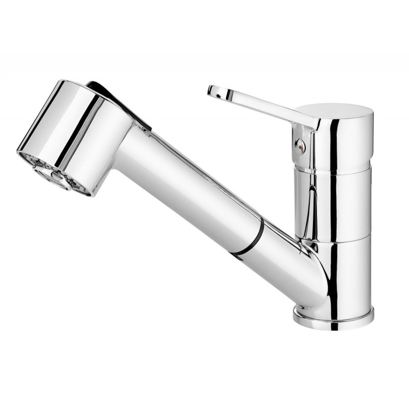 Nowoczesna bateria Narcyz z funkcją wyciąganą - elegancja i funkcjonalność w Twojej kuchni!