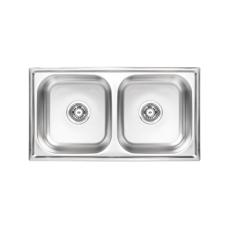 Stylowy Zlewozmywak Inox SKS 020T 78x43 cm - Wytrzymały i Komfortowy!