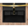 Elegancka Umywalka z Konglomeratu GOYA 60 BLACK - Nowoczesny Styl dla Twojej Łazienki