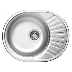 Idealny Zlewozmywak Twist – Okrągły Design z Praktycznym Ociekaczem, Styl i Funkcjonalność!