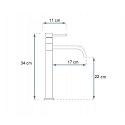 Elegancka Wysoka Bateria Łazienkowa Lugano Chromowana - Styl i Funkcjonalność